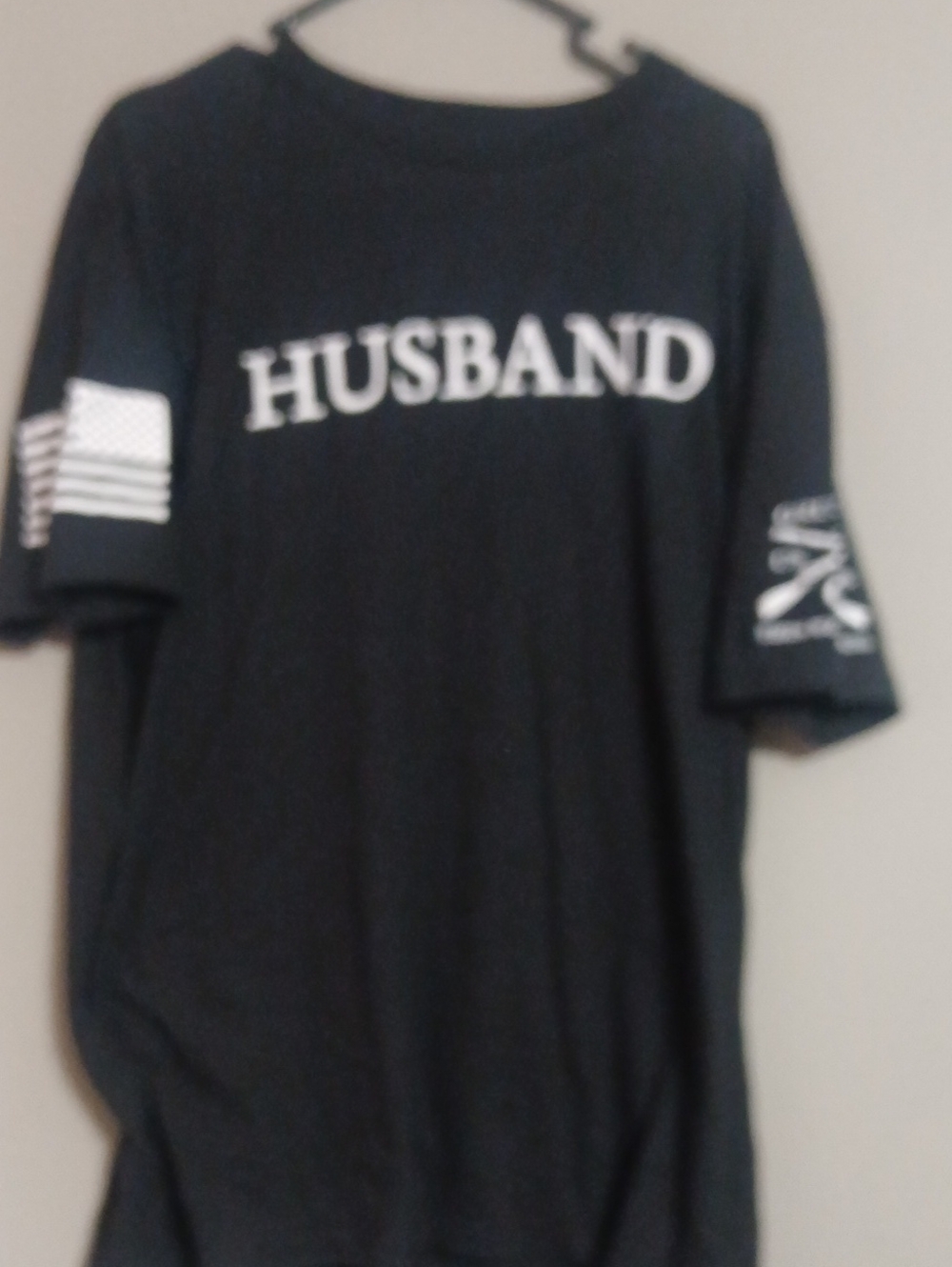 Grunt Style Black HUSBAND Short Sleeve Tee